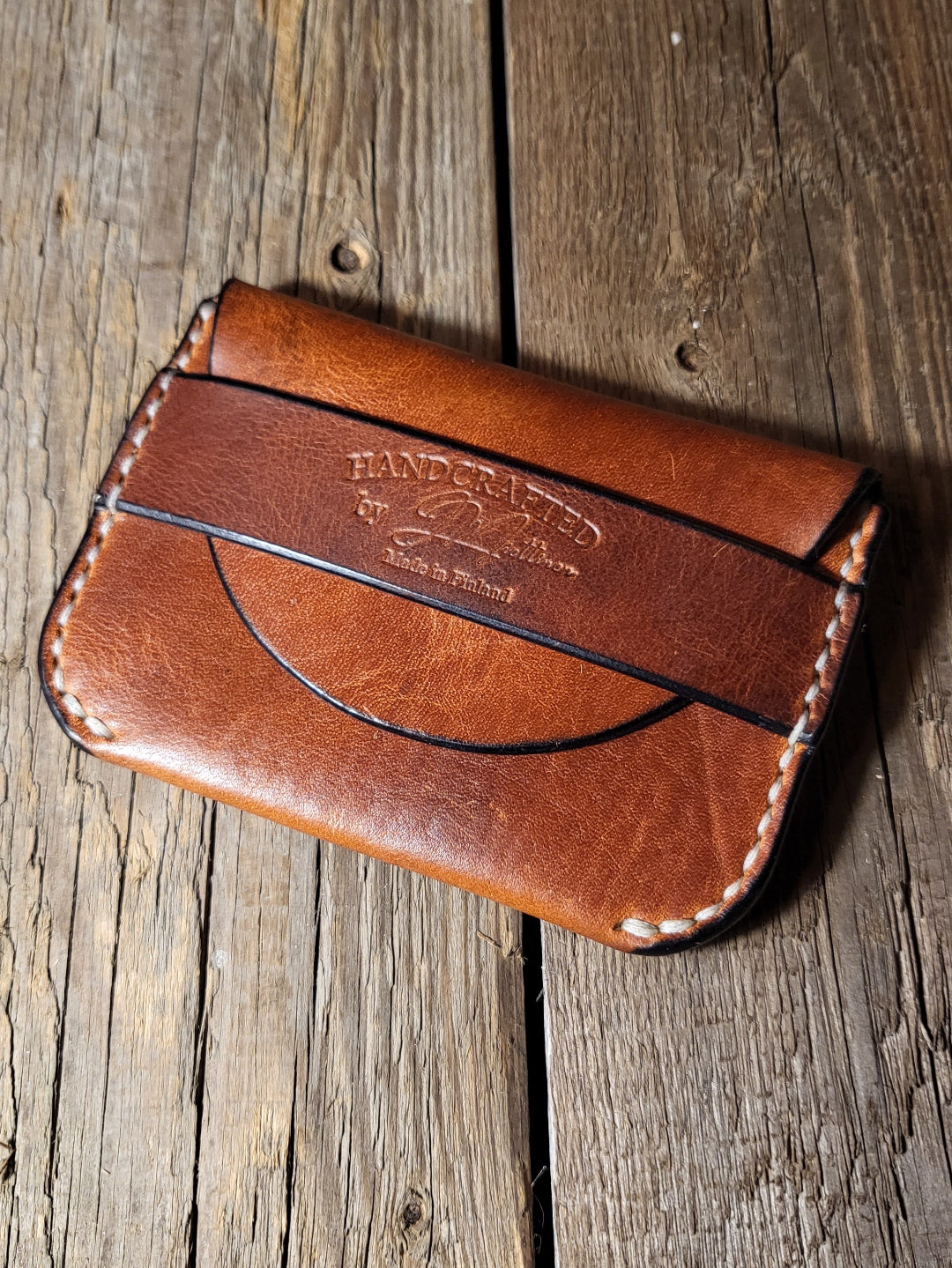 ”Little Duke” – Premium Handmade Leather Flap Pouch
