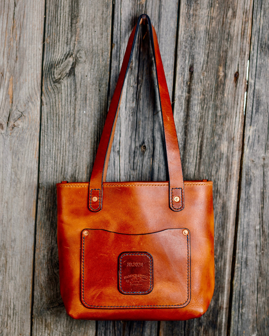 ”Freya” – Premium Handmade Leather Tote Bag