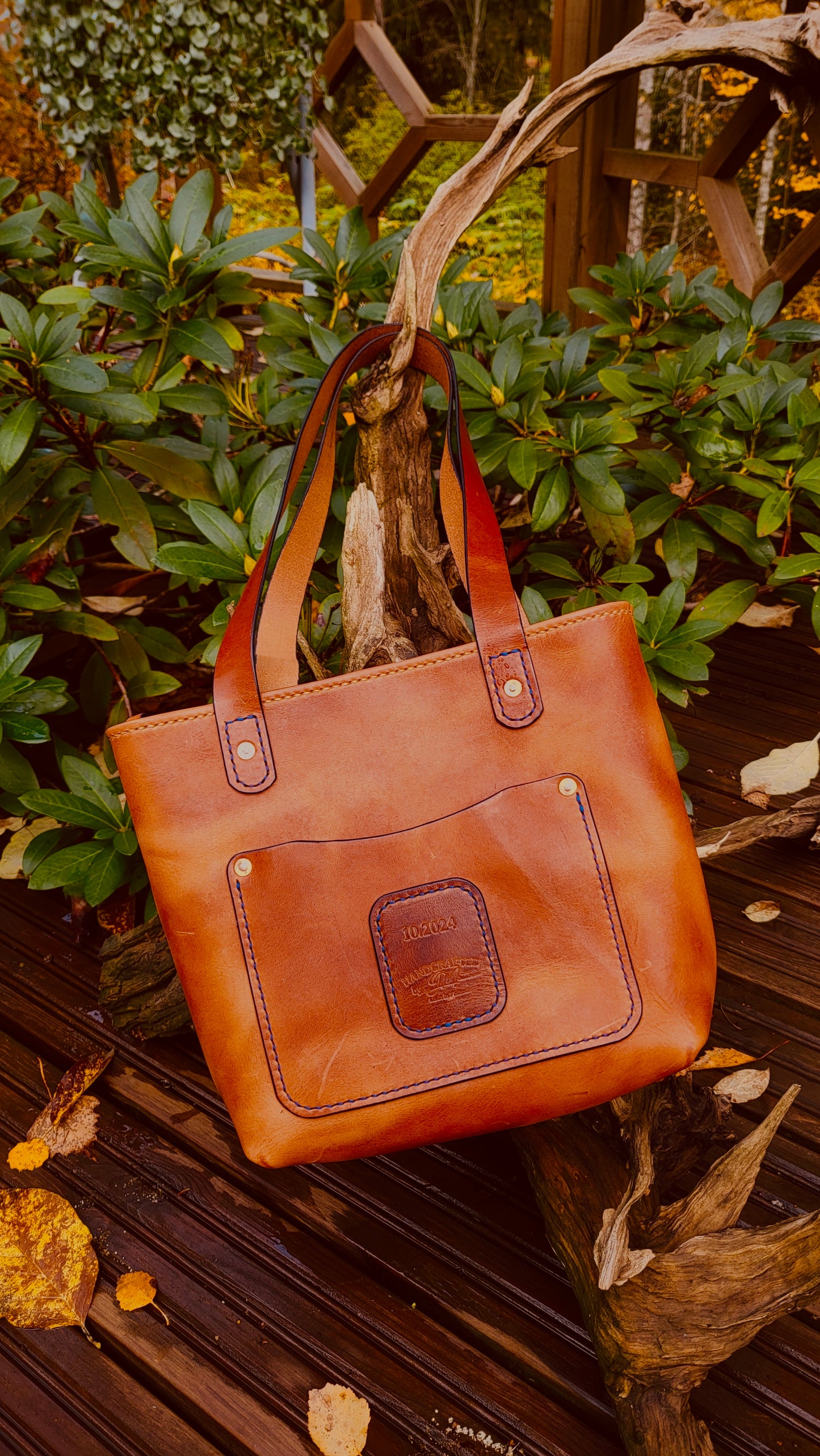 ”Freya” – Premium Handmade Leather Tote Bag