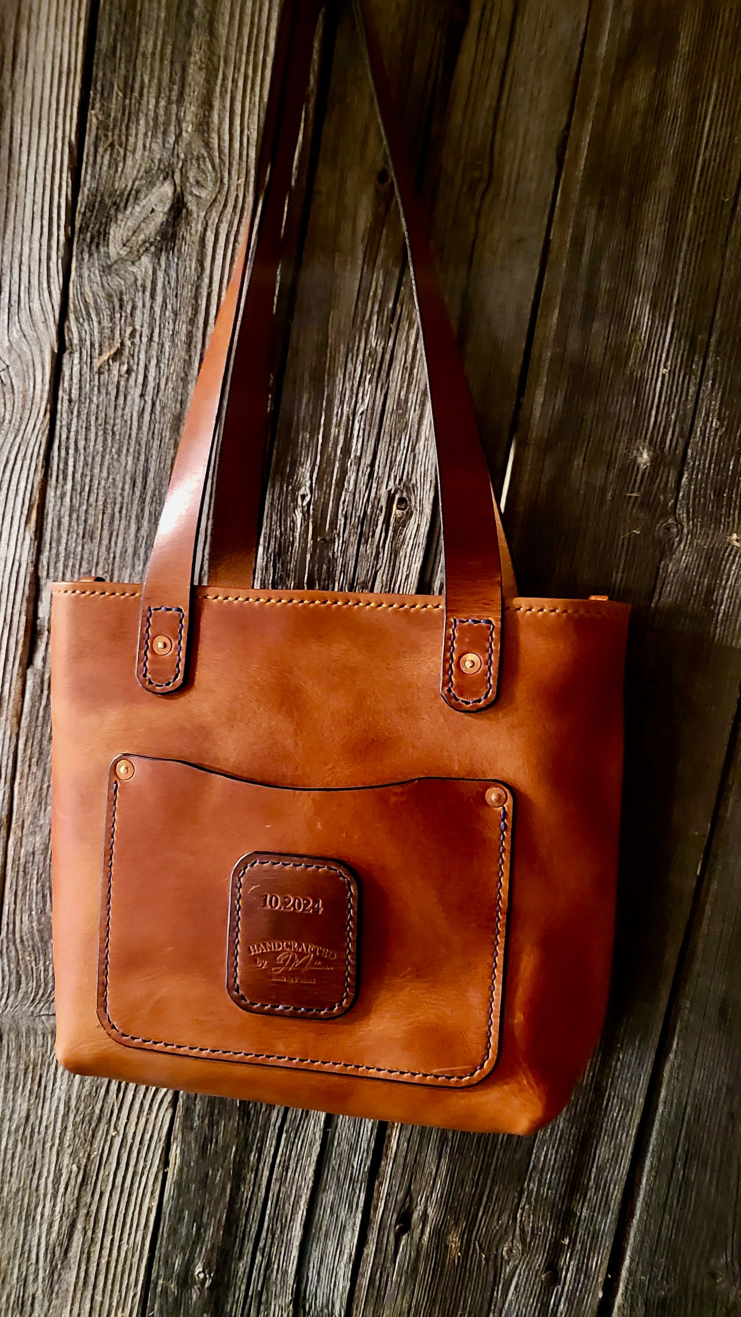 ”Freya” – Premium Handmade Leather Tote Bag