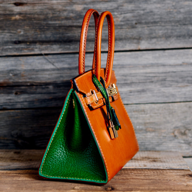 ”Sigrid Ember” – Premium Handmade Leather Handbag